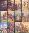 [Set of 12 postcards depicting scenes from The Hymn of the Kosovo Heroes]
