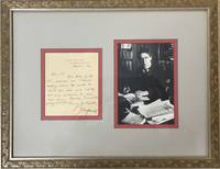 Autograph Letter Signed