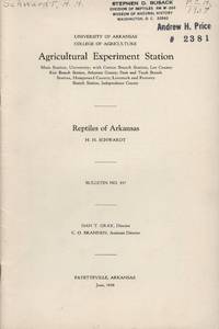 Reptiles of Arkansas by Schwardt, H. H - 1938