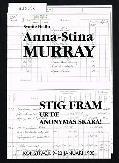 Anna-Stina Murray. Stig fram ur de anonymas…