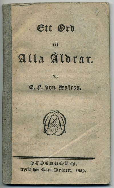 Ett ord till alla åldrar.