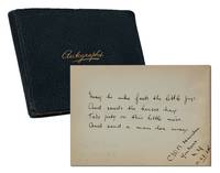 Handwritten and Illustrated Friendship Album