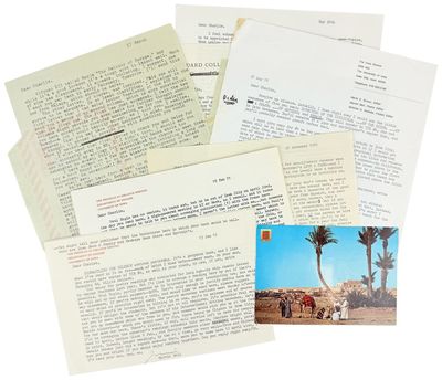 Archive of Correspondence from Iowa Poet Marvin Bell to Charles Simic