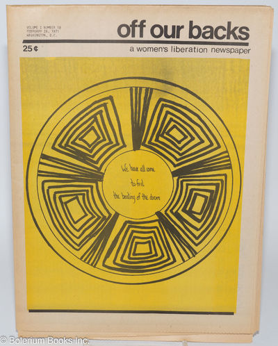 Off Our Backs: a women's news journal; vol. 1, #18, February 26, 1971