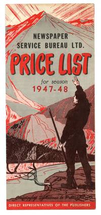 image of Newspaper Service Bureau Ltd. Prince List for season 1947-48