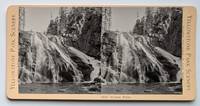 Gibbon Falls. 4526. [Stereoview]