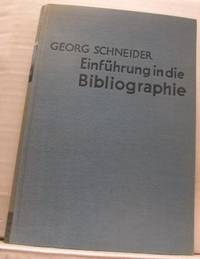 Einführung in die Bibliographie.