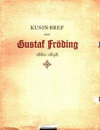 Kusin-bref från Gustaf Fröding. Med sex planscher…