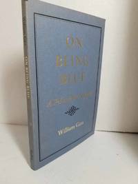 On Being Blue by Gass, William H - 1991