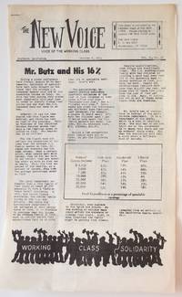 image of The New Voice. Vol. 2 no. 20 (Oct. 8, 1973)