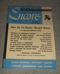 Encore February 1947 by Edited by Harrison Smith with stories and Articles by Erle Stanley Gardner , Edward Bellamy , Dorothy Parker and others - 1947