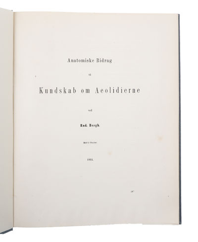 Anatomiske Bidrag til Kundskab om Aeolidierne.…