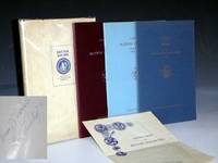Button Hand Book: Comparative Values, Serial Numbers, 1943 (signed By the author); w/supplements, I-III (1944-1949); "Helpful Hints for Button Collecting