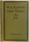 Meal Planning and Table Serivce in the American Home