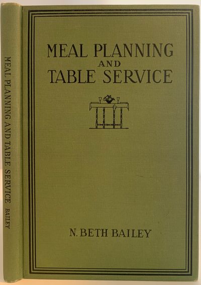 Meal Planning and Table Serivce in the American Home