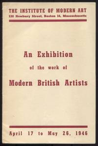 [Program, cover title]: An Exhibition of the Work of Modern British Artists. May 17 to May 26, 1946