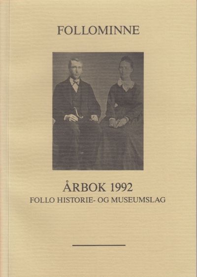 Follominne nummer 30. Årbok 1992.