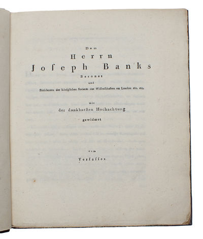 Versuch eines Verzeichnisses der in den Danisch-Nordischen Staaten sich findenden einfachen Mineralien mit Tabellen der einfachen Fossilien. - [FIRST 'MODERN' WORK ON MINERALS IN NORWAY] (photo 3)