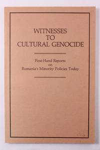 cover of Witness to Cultural Genocide