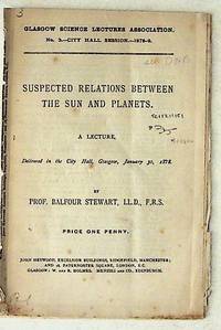 Suspected Relations Between the Sun and Planets: A Lecture