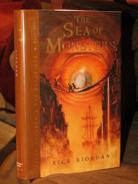 The Sea of Monsters - Signed by Riordan, Rick | Hardback | 2006-04-01 |  Hyperion Books for Children | 9780786856862 - Biblio