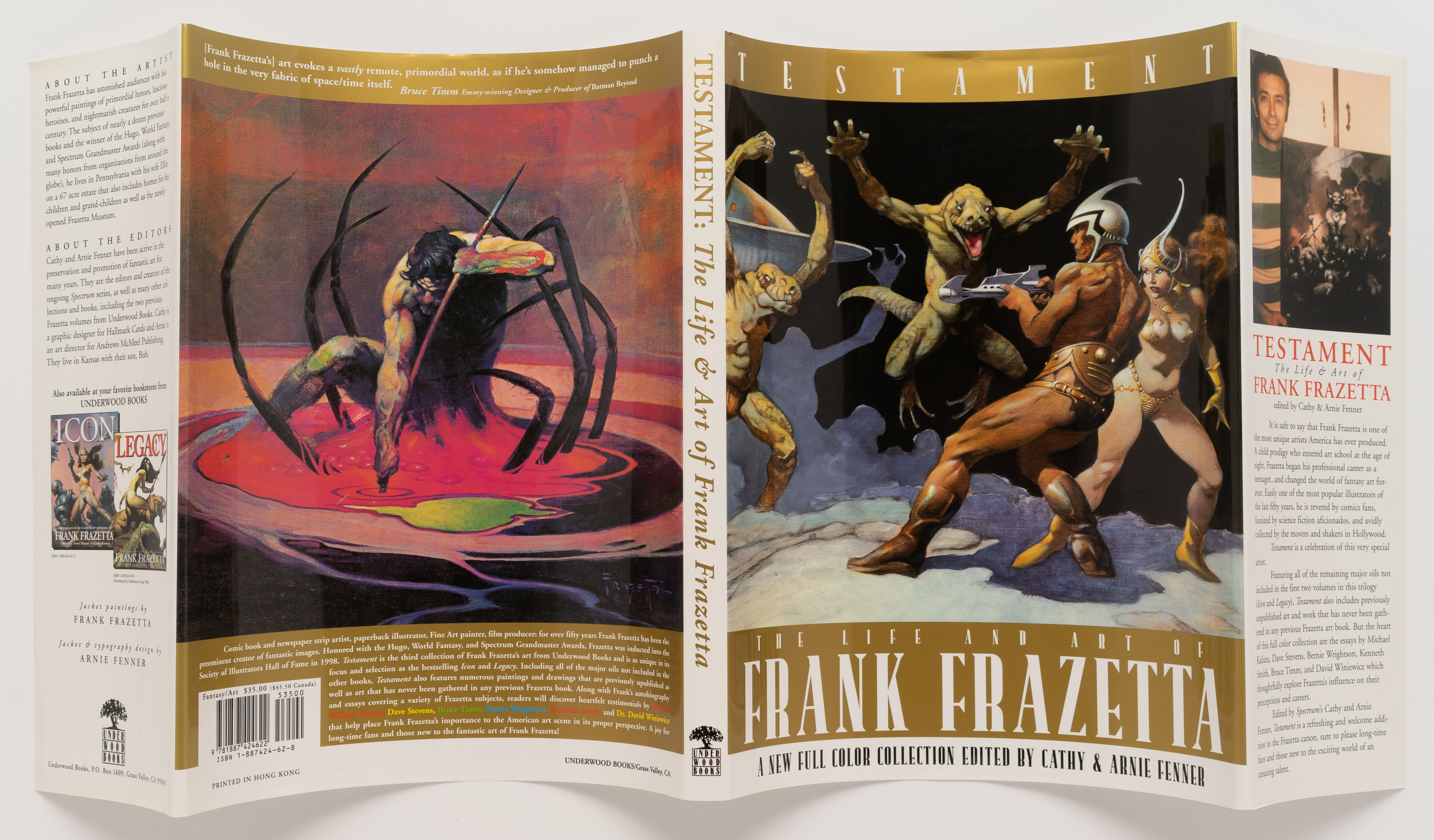 Testament　Life and Art of Frank Frazetta Testament: The Life and Art of Frank Frazetta | Arnie Fenner