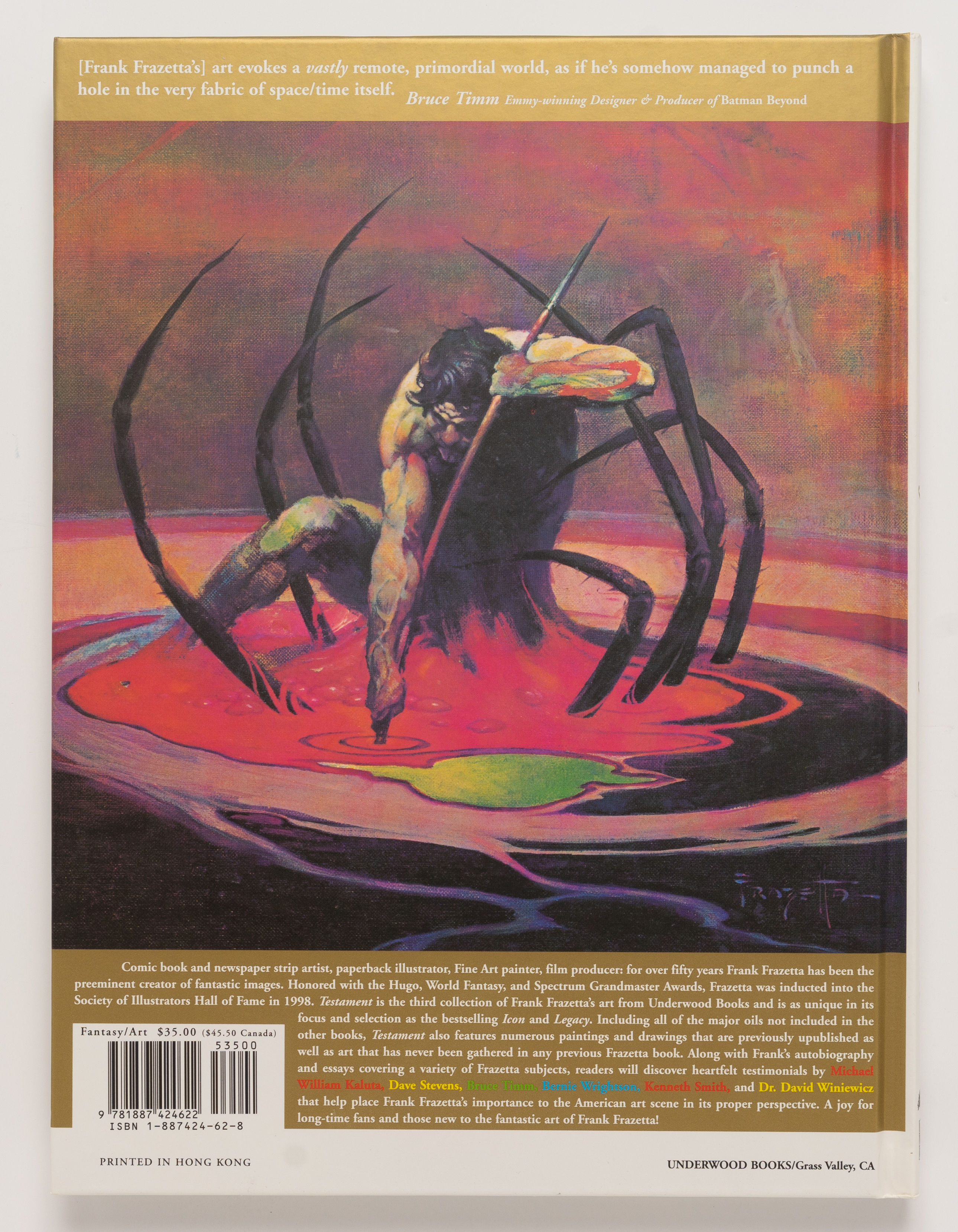 Testament: A Celebration of the Life & Art of Frank Frazetta by