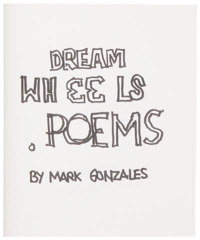 Dream Wheels Poems: Poems about driving (SIGNED)