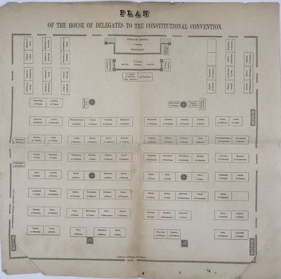 PLAN OF THE HOUSE OF DELEGATES TO THE CONSTITUTIONAL CONVENTION [Caption title]