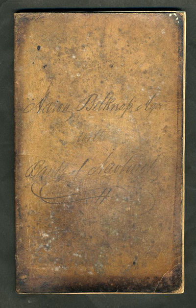 abaa 1836 1839 ledger book bank of newburgh ny of aaron check ledger books
