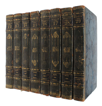 Oeuvres complétes de Buffon mises en Ordre et précédées d'une notice historiques par M.A. Richard suivies de deux Volumes sur les Progrès des Sciences physique et naturelles depuis la Mort de Buffon par M. le Baron Cuvier. 32 vols. (+) 2 vols of plate... (photo 3)