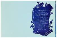 Invitation of a pre-concert cocktail party in which the Mayor of Buffalo presents the key to the city to Marvin Gaye