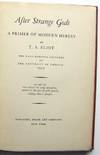 After Strange Gods: A Primer of Modern Heresy (The Page-Barbour Lectures at the University of Virginia, 1933)