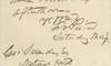 Autograph Letter Signed of Franklin Pierce, Possibly as President, Relating to Two Men He Would Appoint to High Office