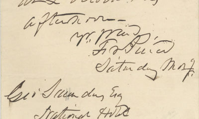 Autograph Letter Signed of Franklin Pierce, Possibly as President, Relating to Two Men He Would Appoint to High Office