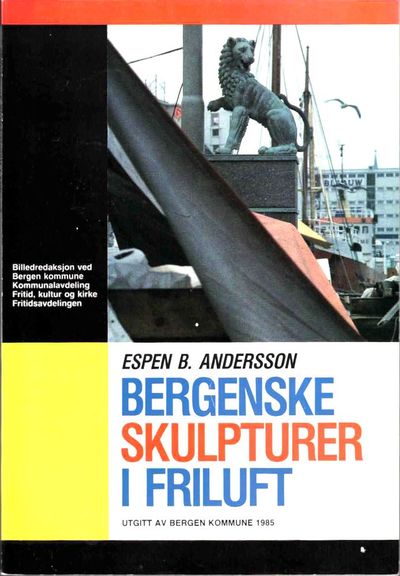 Bergenske skulpturer i friluft.