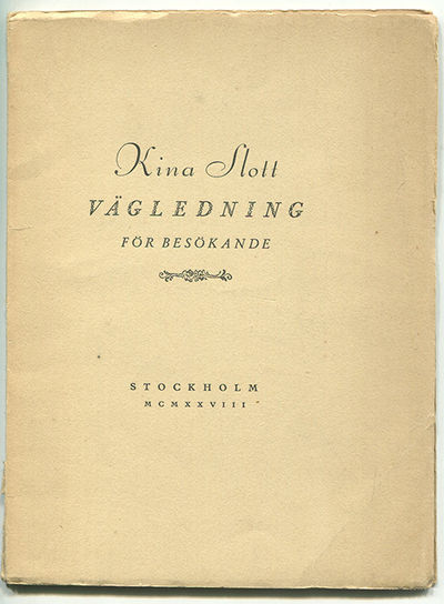 Kina slott. Vägledning för besökande.