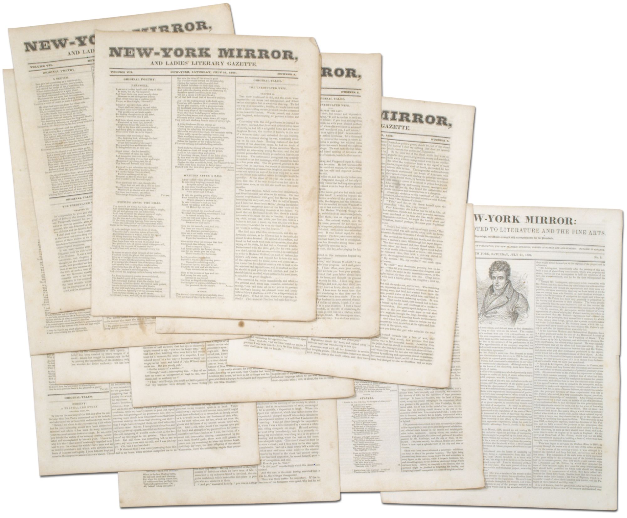 New-York Mirror and Ladies Literary Gazette - Volu