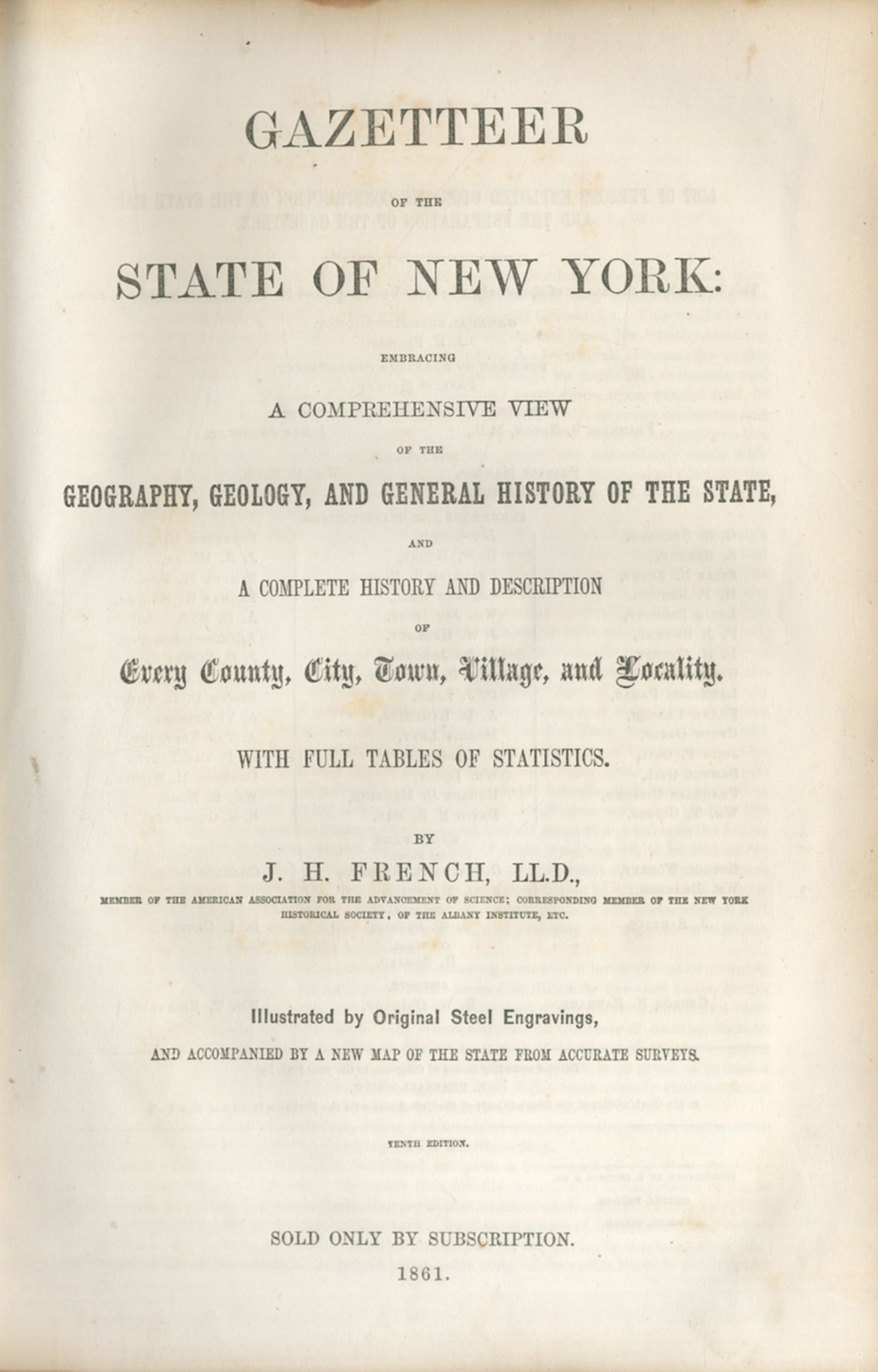 Gazetteer of the State of New York: Embracing a Co