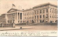 U.S. Patent Office, Washington D.C. 1906 Undivided Reverse Sepiatone Postcard - 