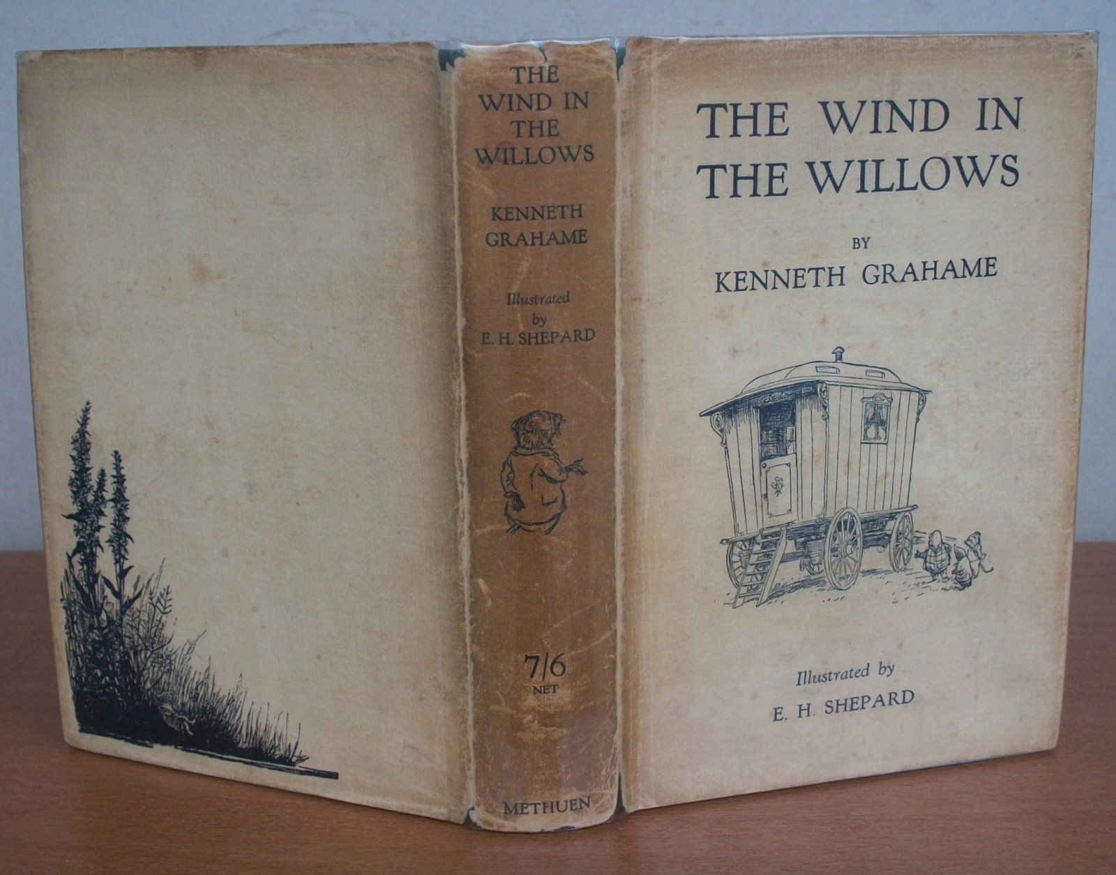 THE WIND IN THE WILLOWS by GRAHAME, Kenneth. Illustrated by Ernest H