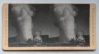 Giant Geyser. Bryant Profile. 4533. [Stereoview]