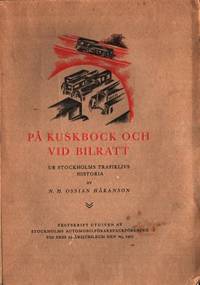 På kuskbock och vid bilratt. Ur Stockholms…