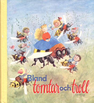 Bland tomtar och troll. En samling sagor. Med…