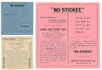 India Refining Co. Recipe Advertising Cards