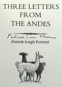 image of Three Letters from the Andes