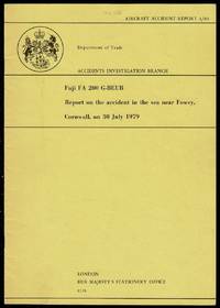 image of Fuji FA 200 G-BEUB: Report on the accident in the sea near Fowey, Cornwall, on 30 July 1979 (Aircraft accident report)