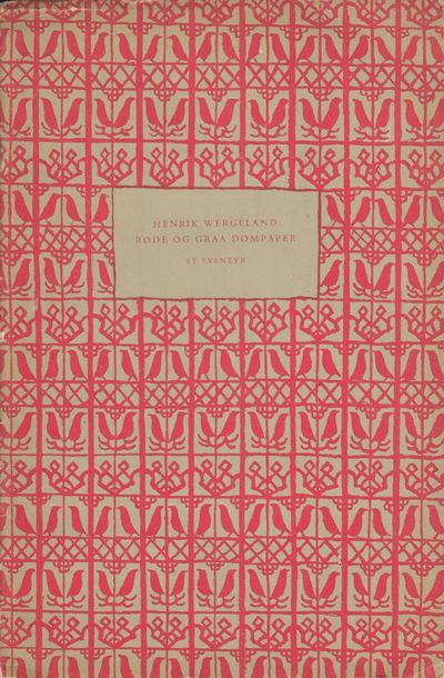 (SØRENSEN, HANS GERHARD) Røde og graa dompaper.…
