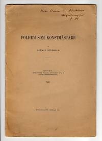 Polhem som konstmästare. Särtryck ur Christopher polhem. Minnesskrift.