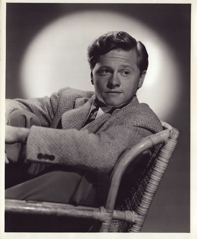 MICKEY ROONEY HEADSHOTS [1943-44] Photo archive
